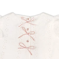 Milly Eyelet Top + Bloomer Set