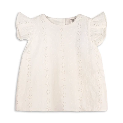 Milly Eyelet Top + Bloomer Set