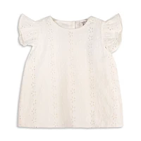 Milly Eyelet Top + Bloomer Set