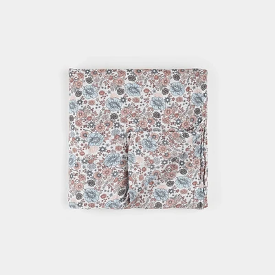 Vintage Flowers Muslin Swaddle