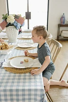 Navy Stripe Bamboo Cozy Set