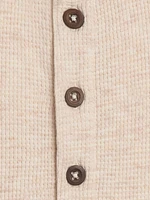 Oat Waffle Henley Romper