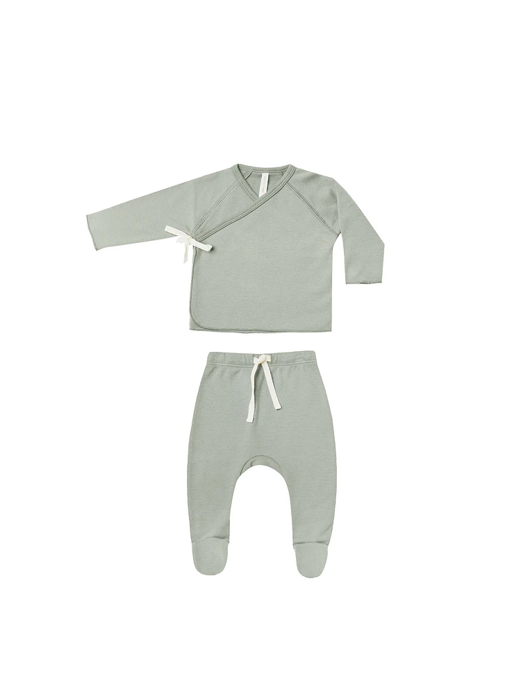 Sage Layette Set
