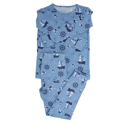 Pirates Ahoy Bamboo Pajama Set