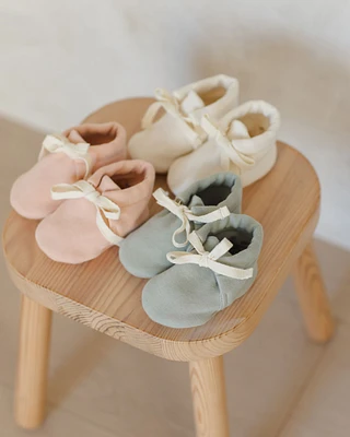 Natural Baby Booties