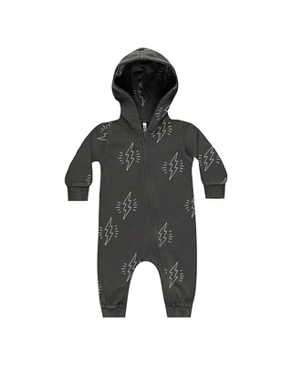 Bolts Hooded Jumpsuit