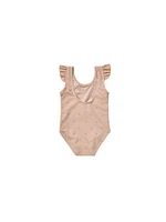 Cherries Flutter One-Piece Swimsuit