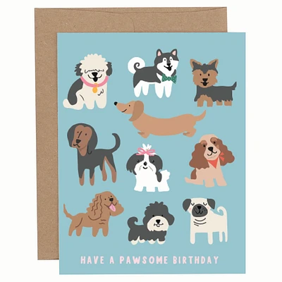 Have a Pawsome Birthday Card