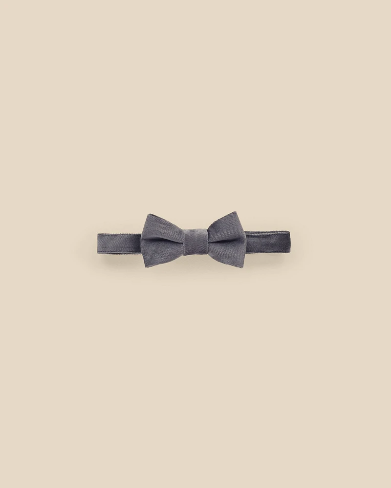 Midnight Velvet Bow Tie