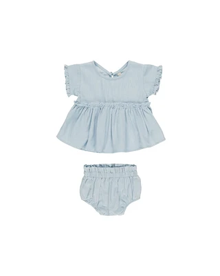 Chambray Juniper Dress Set