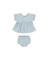 Chambray Juniper Dress Set