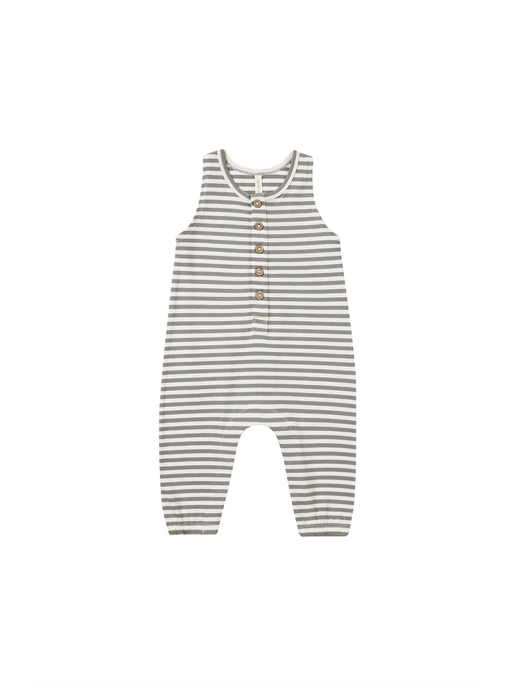 Lagoon Stripe Sleeveless Jumpsuit