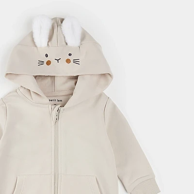 Hooded Bunny Playsuit