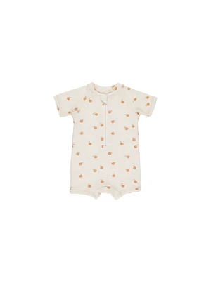 Oranges Zip Rashgaurd