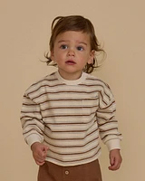 Saddle Stripe Relaxed Long Sleeve Tee