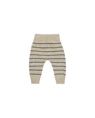 Indigo Stripe Knit Pant