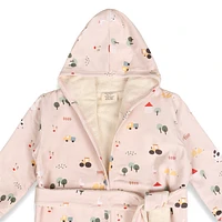 Farm Hooded Baby Bathrobe