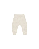 Speckled Natural Knit Pant