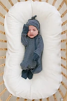 Navy Stripe Bamboo Sleeper