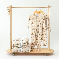 Gingerbread Zip Romper