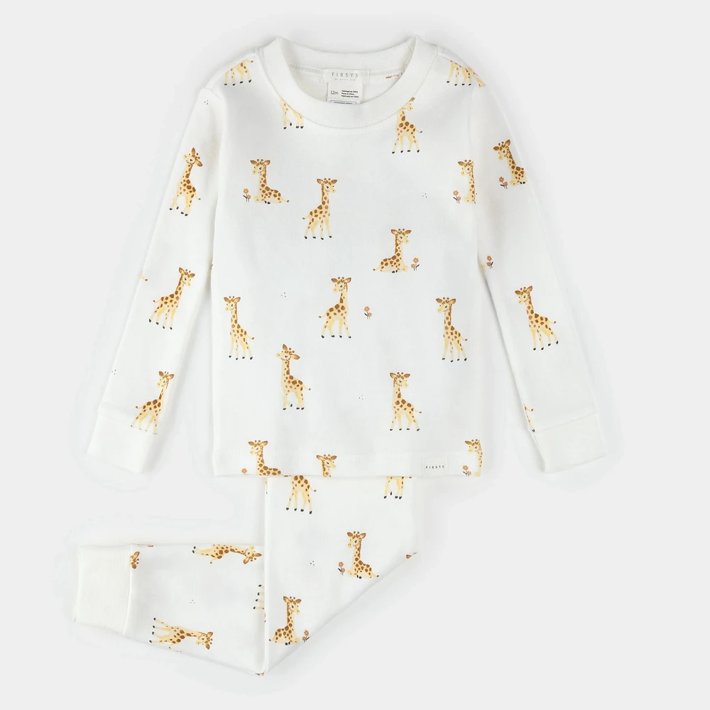 Giraffes Pajama Set