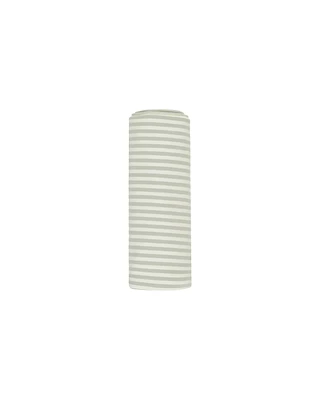 Sage Stripe Swaddle