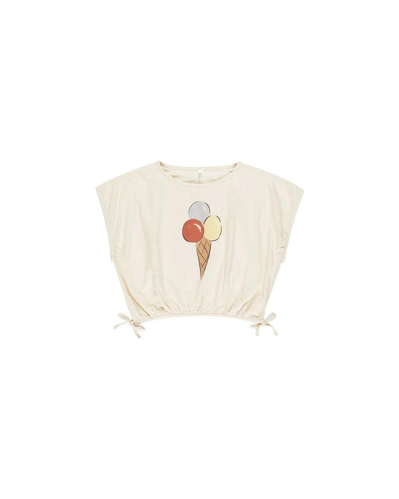 Gelato Cropped Cinch Tee