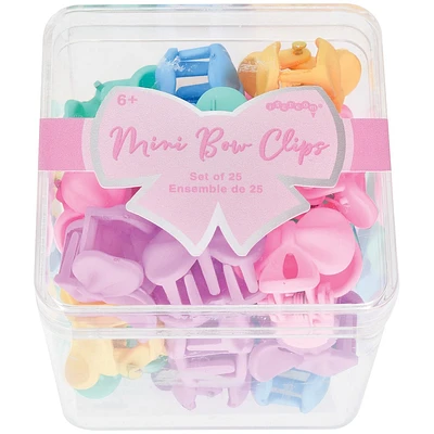 Mini Bows Clip Set