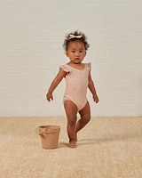Cherries Flutter One-Piece Swimsuit