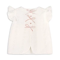 Milly Eyelet Top + Bloomer Set