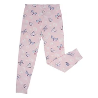 Pink Butterfly Daisy Bamboo Pajama Set