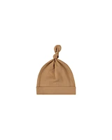 Golden Knotted Baby Hat