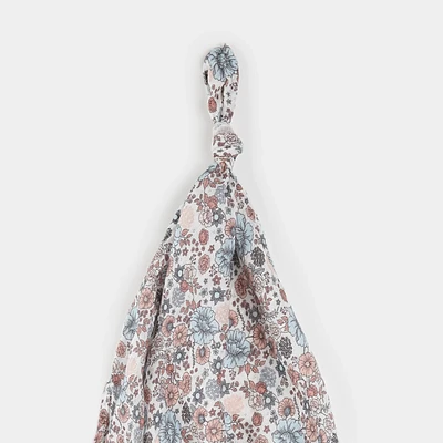 Vintage Flowers Muslin Swaddle
