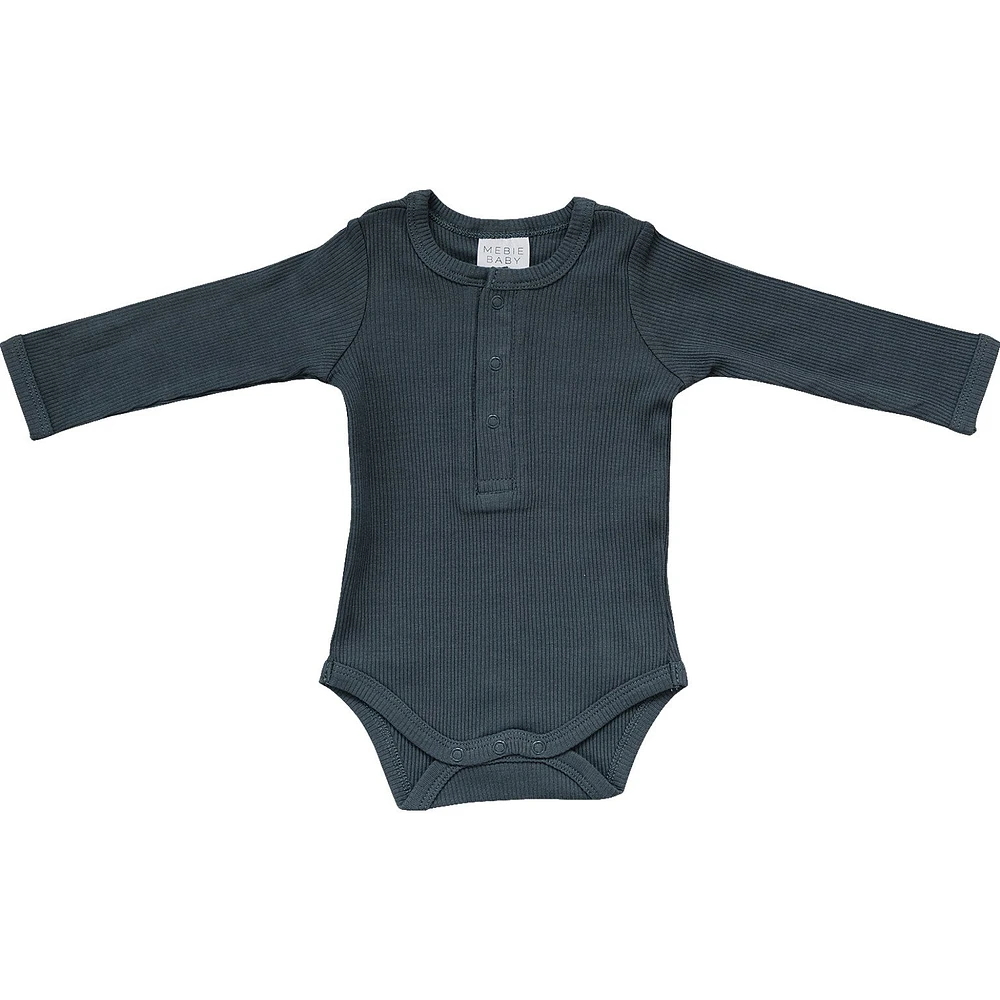 Organic Cotton Snap Long Sleeve Bodysuits