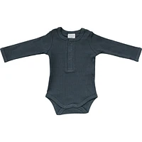 Organic Cotton Snap Long Sleeve Bodysuits