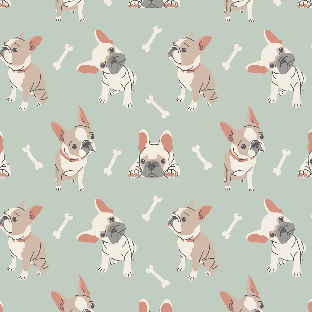 Frenchie Fun Bamboo Sleeper