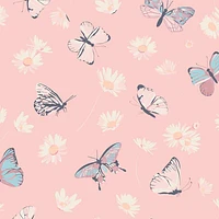 Pink Daisy Butterfly Night Gown