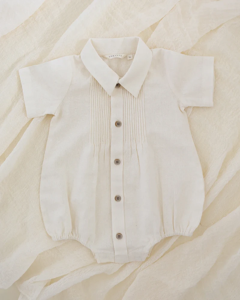 Ivory Henry Romper