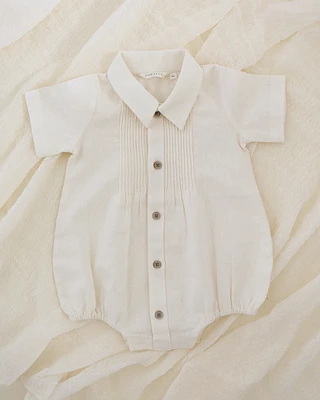 Ivory Henry Romper