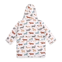 Dog Hooded Baby Bathrobe