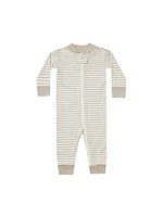 Ash Stripe Pajama Sleeper