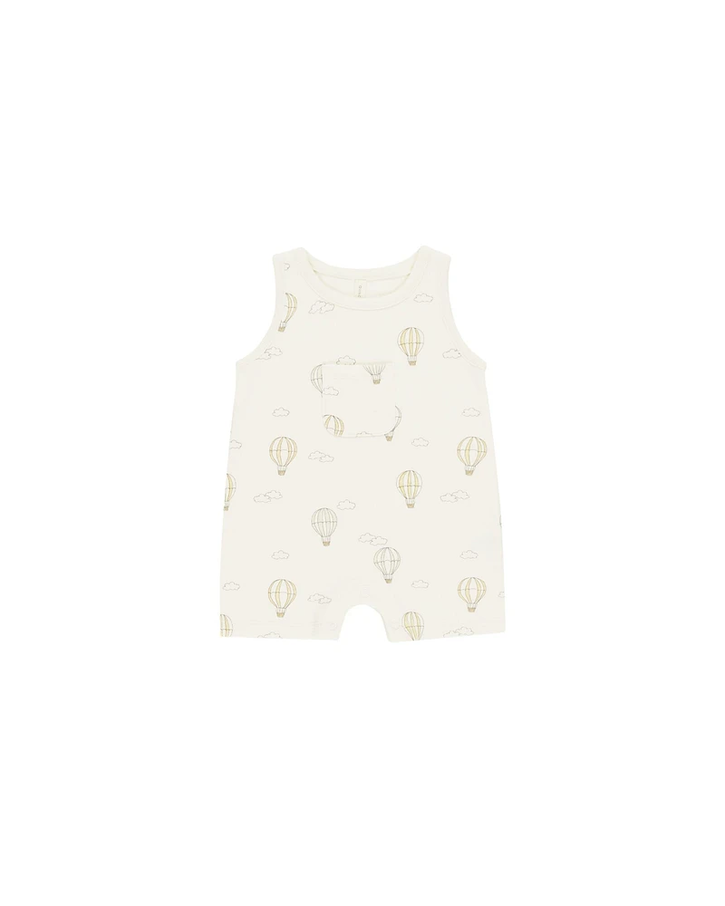Hot Air Balloons Sleeveless One-Piece