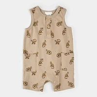 Monkey Pocket Romper