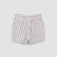 Striped Seersucker Shorts