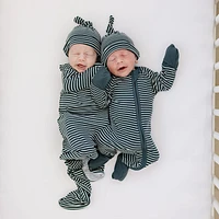 Navy Stripe Bamboo Sleeper