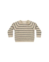 Indigo Stripe Knit Sweater