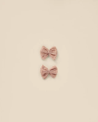 Dusty Rose Bows