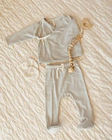 Blue Stripe Layette