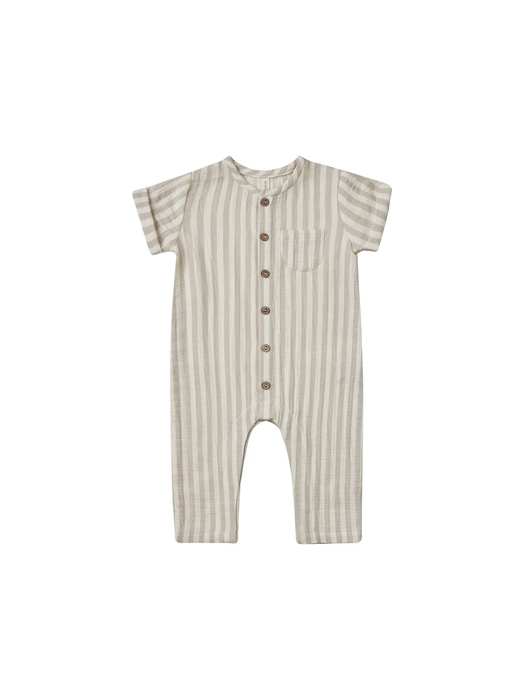 Ash Stripe Charlie Jumpsuit