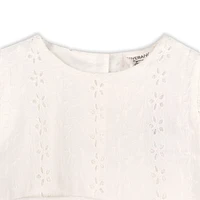 Milly Eyelet Top + Bloomer Set
